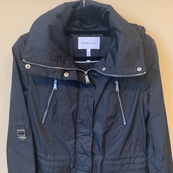 BCBGeneration Hidden Hooded Anorak Coat - Picture 6 of 8